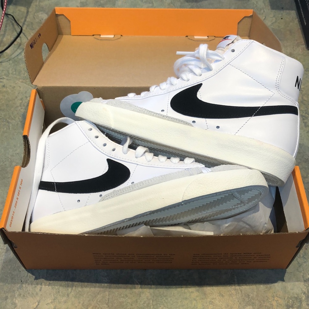 NIB white Nike Blazer High Tops